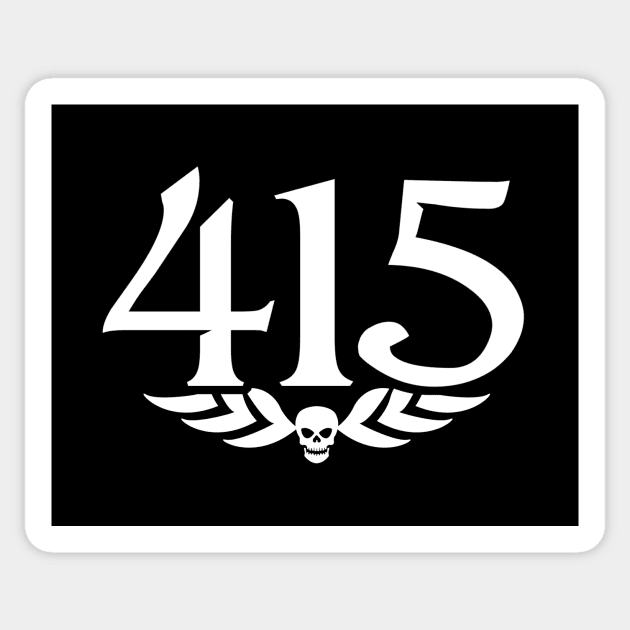 Represent 415 Sticker by MrLatham